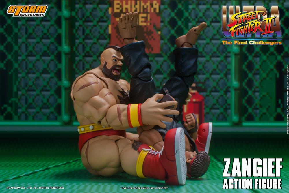 Ultra Street Fighter II: The Final Challengers Zangief 1/12 Scale Figure