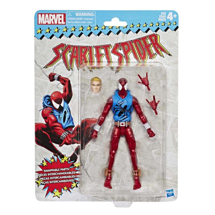 Marvel Vintage Super Heroes 6in Ben Reilly Scarlet Spider