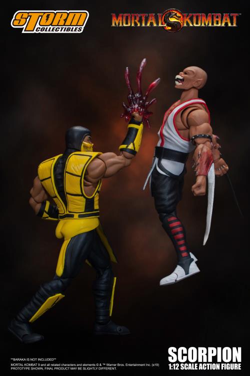 Mortal Kombat 3 Scorpion 1/12 Scale Figure