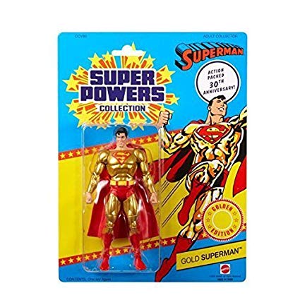 Super Powers Collection Vintage Golden Edition Superman