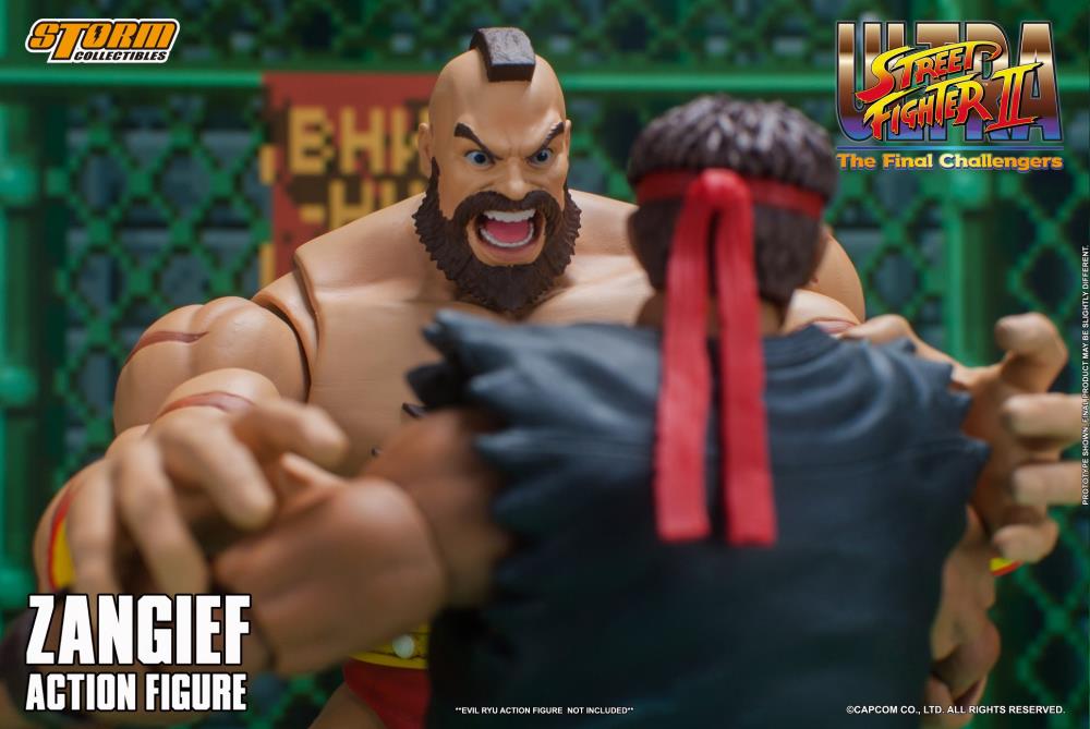 Ultra Street Fighter II: The Final Challengers Zangief 1/12 Scale Figure