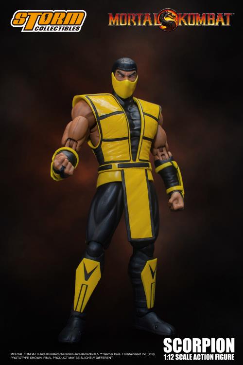 Mortal Kombat 3 Scorpion 1/12 Scale Figure
