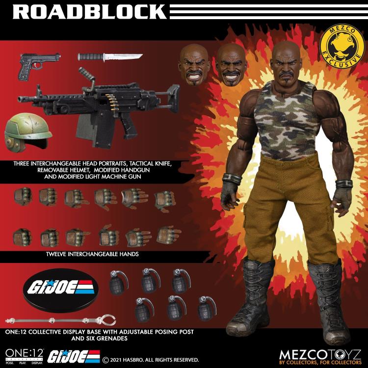 One:12 Collective G.I. Joe Roadblock Exclusive