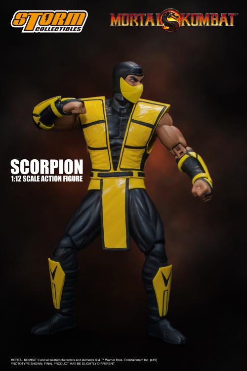 Mortal Kombat 3 Scorpion 1/12 Scale Figure