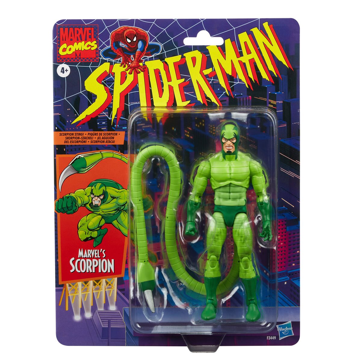 Marvel Legends Retro Collection Spider-Man: Scorpion