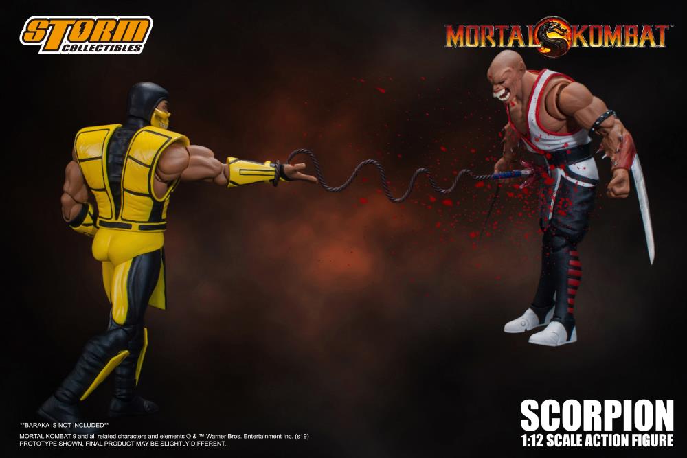 Mortal Kombat 3 Scorpion 1/12 Scale Figure