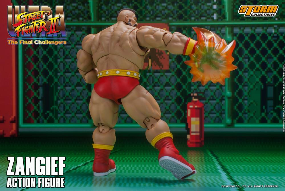 Ultra Street Fighter II: The Final Challengers Zangief 1/12 Scale Figure