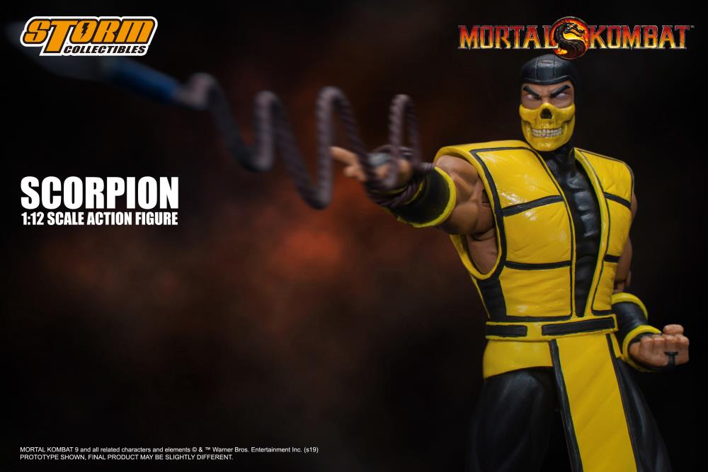 Mortal Kombat 3 Scorpion 1/12 Scale Figure