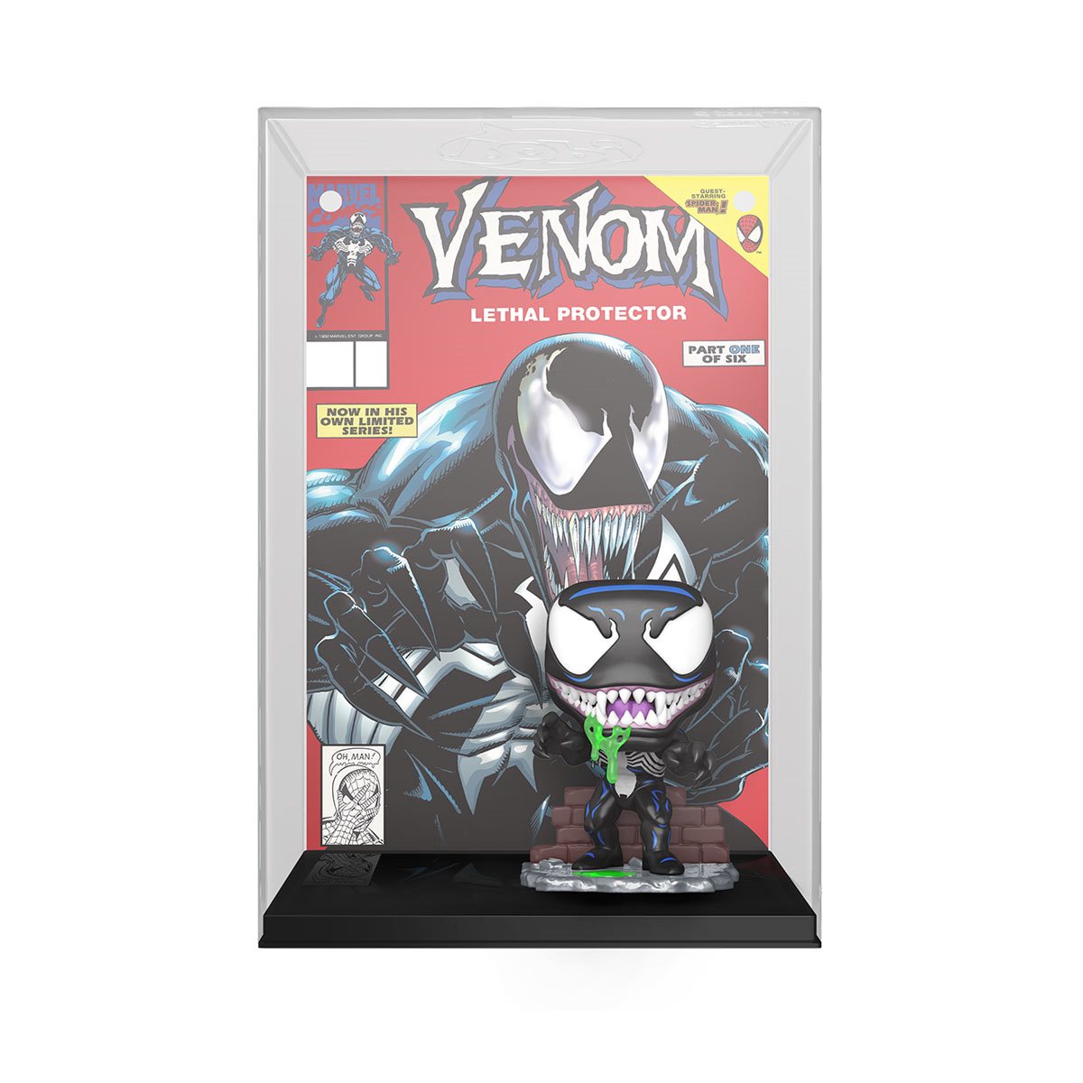 POP! Comic Covers 10: Venom Lethal Protector (Glow In The Dark) PX Previews Exclusive