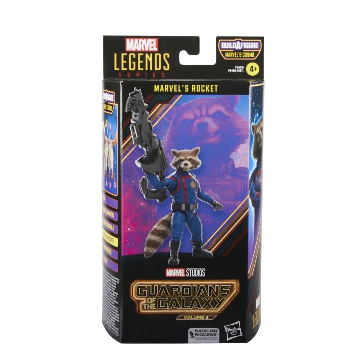 Marvel Legends Cosmo Wave Guardians of The Galaxy Vol.3 Rocket