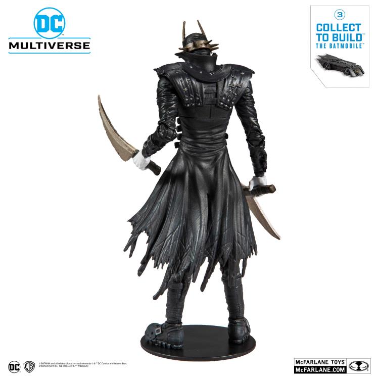 DC Multiverse Batmobile Wave Dark Nights Metal Batman Who Laughs