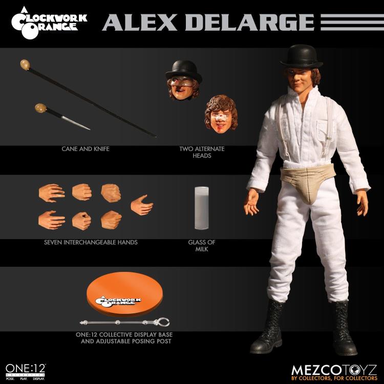 Mezco One:12 Collective A Clockwork Orange Alex DeLarge