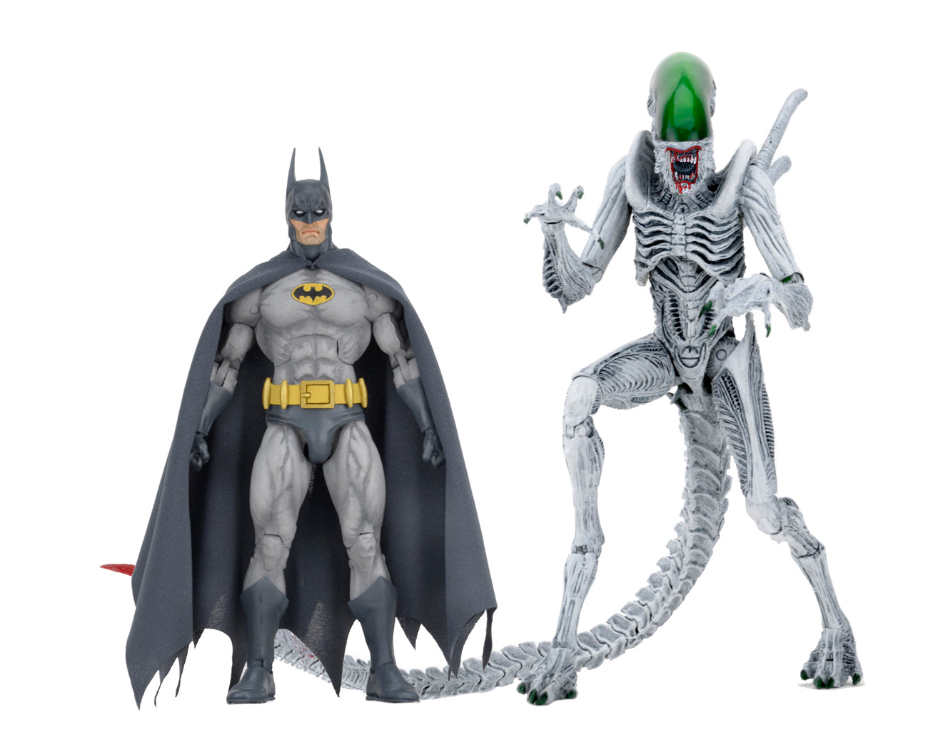 Batman vs Joker Alien Xenomorph 7" Figure Set NYCC '19 Exclusive