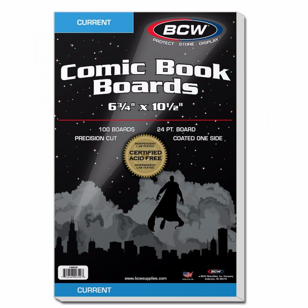 Current Comic Backing Boards 100 count
