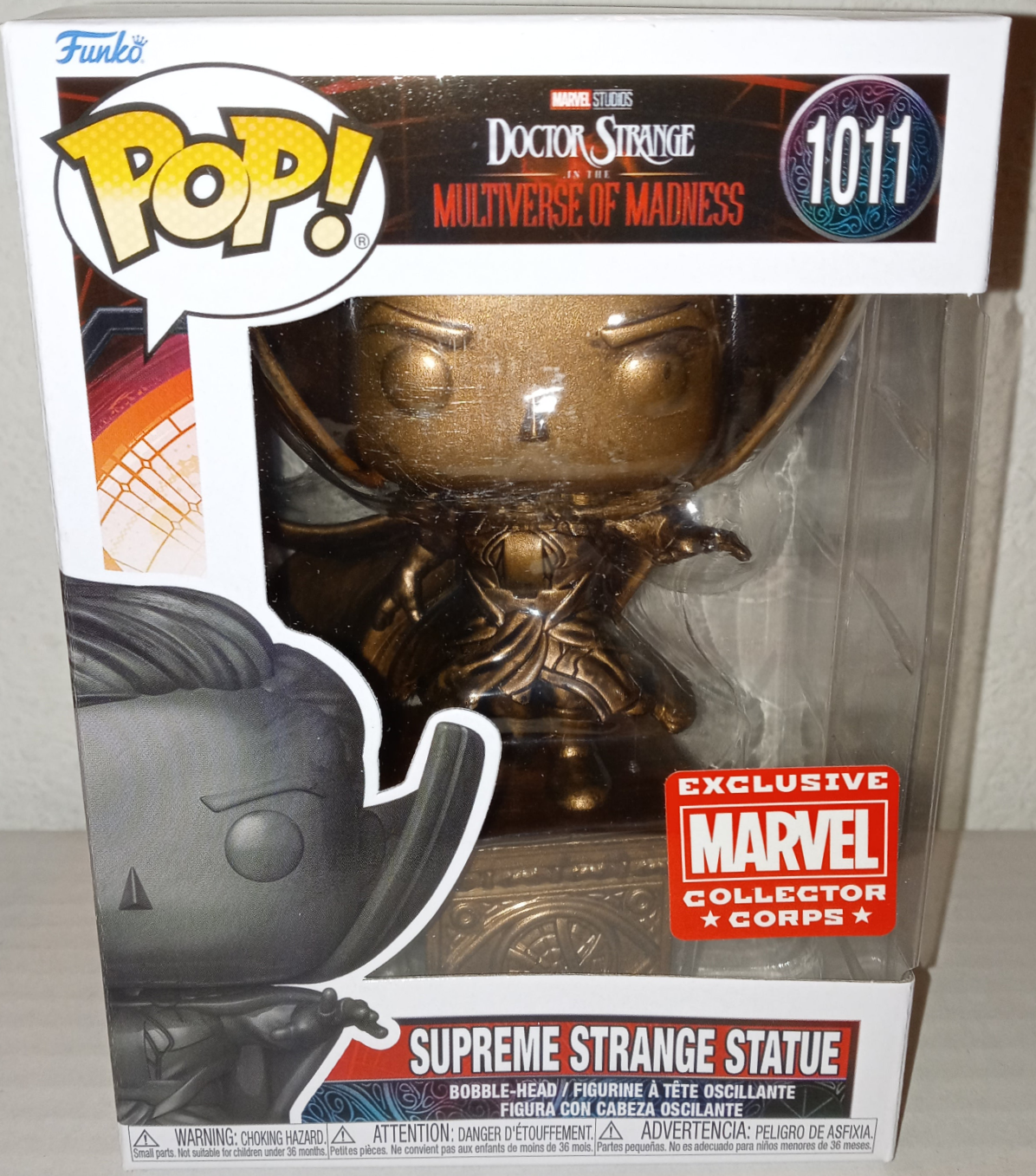 Pop! Marvel 1011 Supreme Strange Satue Exclusive