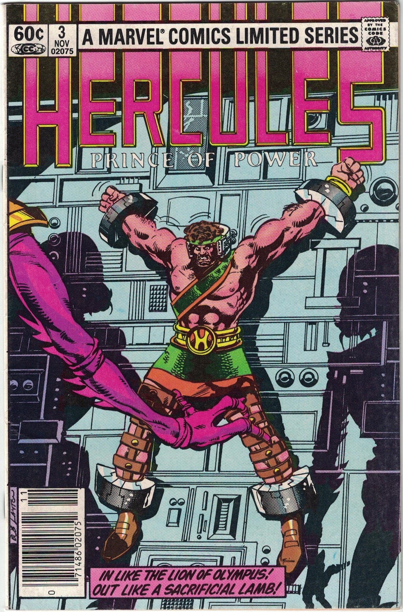 Hercules Vol.1 #3 (Newstand Edition) [1982]