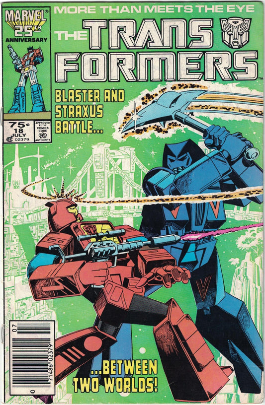 Transformers Vol.1 #18 [1986]