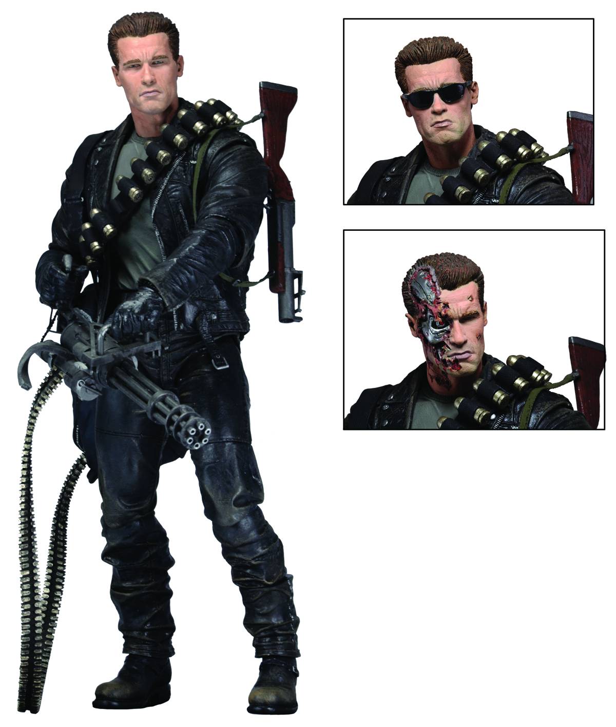 The Terminator 2 Judgement Day Ultimate T-800 7in