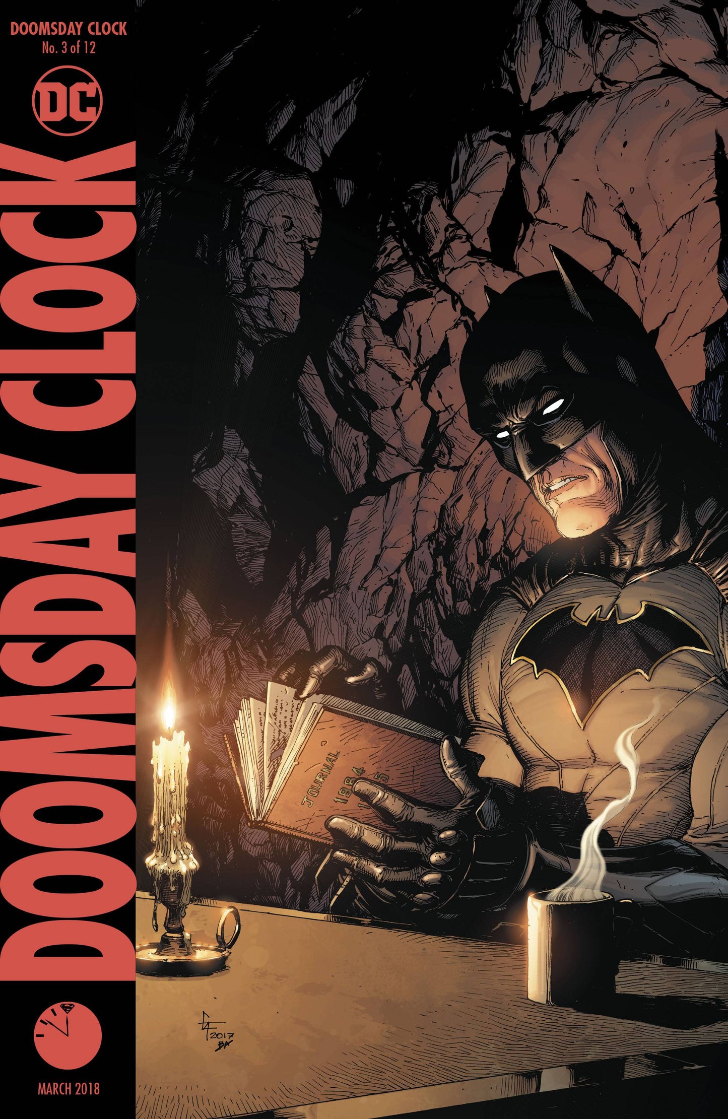 Doomsday Clock #3 (of 12) Variant Edition (Frank) [2018]