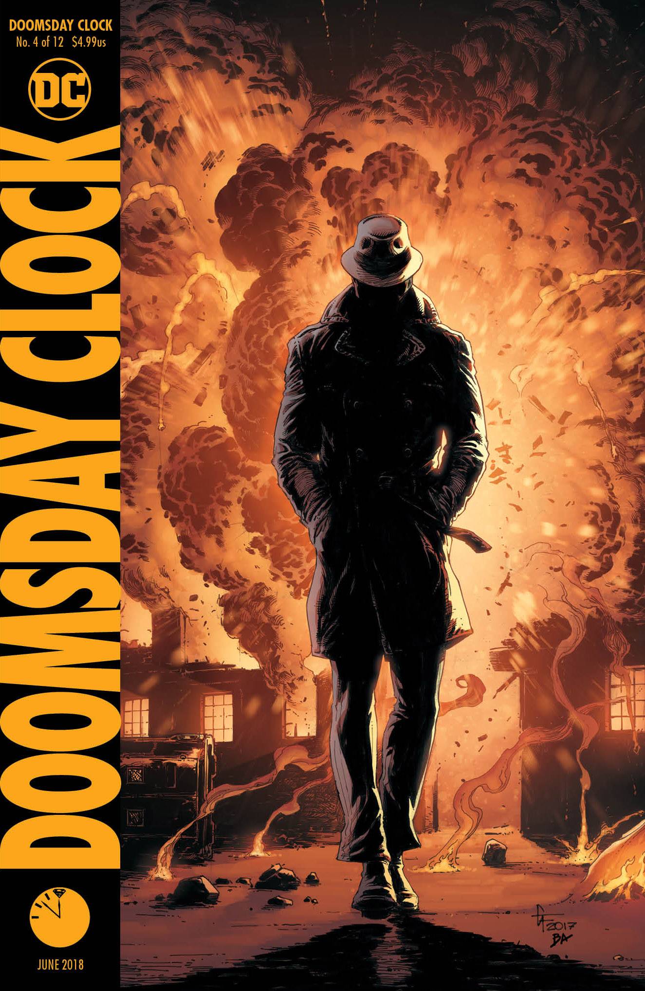 Doomsday Clock #4 (of 12) Variant Edition (Frank) [2018]