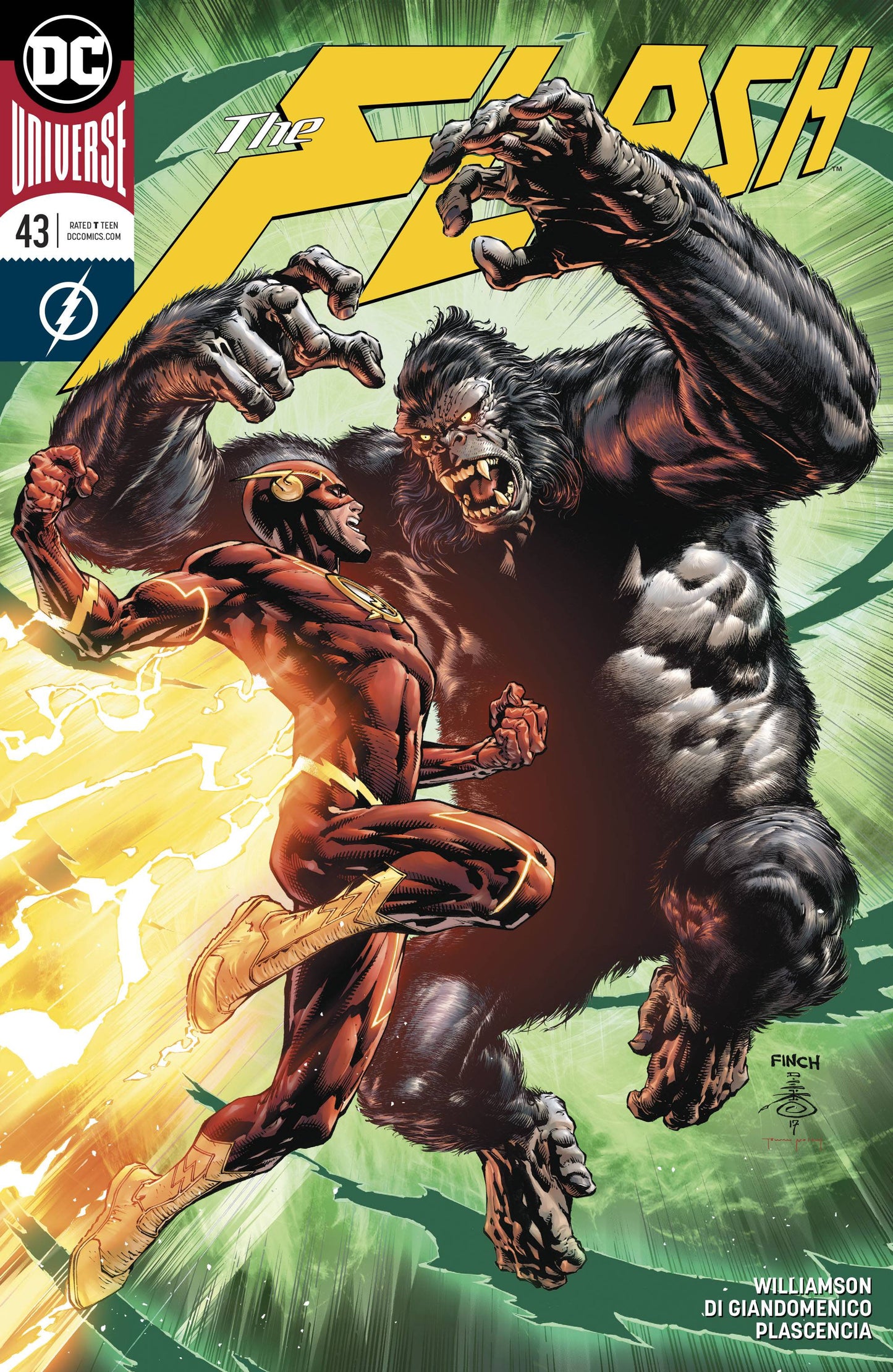 The Flash #43 Variant Edition (Finch) [2018]