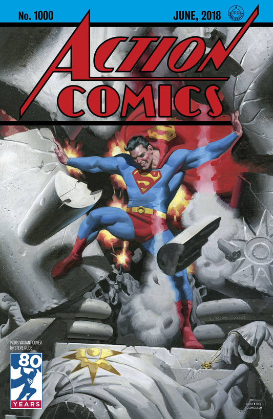Action Comics #1000 1930's Variant Edition (Rude) [2018]