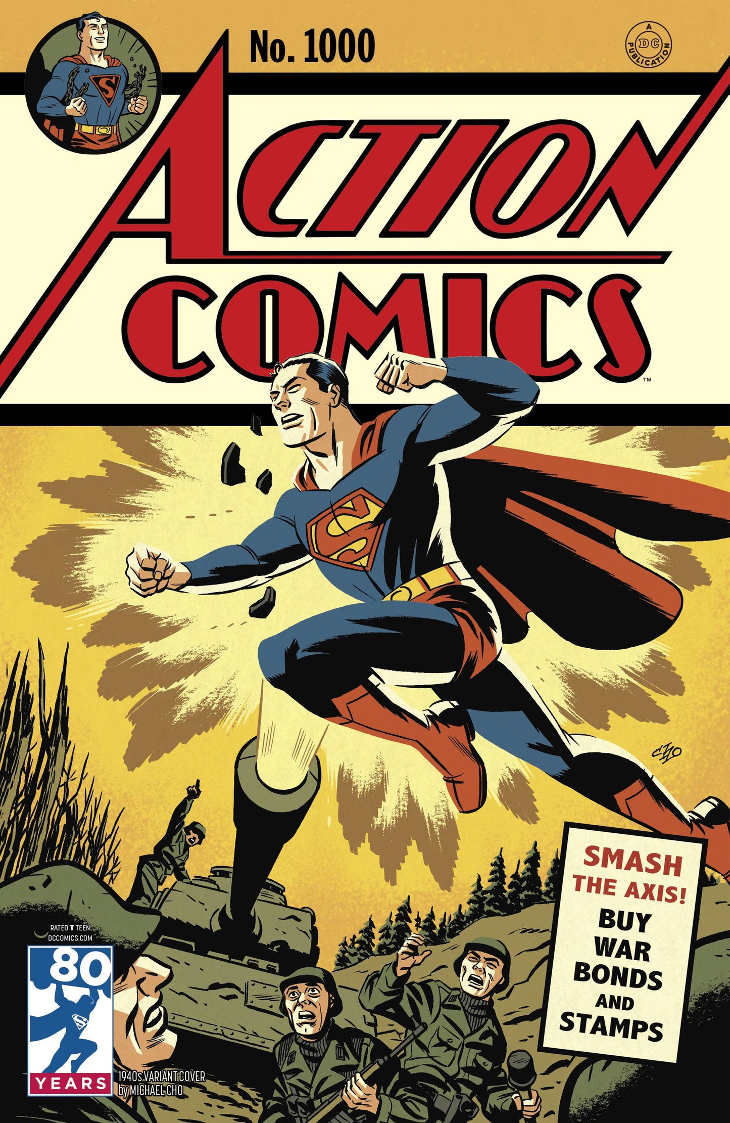 Action Comics #1000 1940's Variant Edition (Cho) [2018]