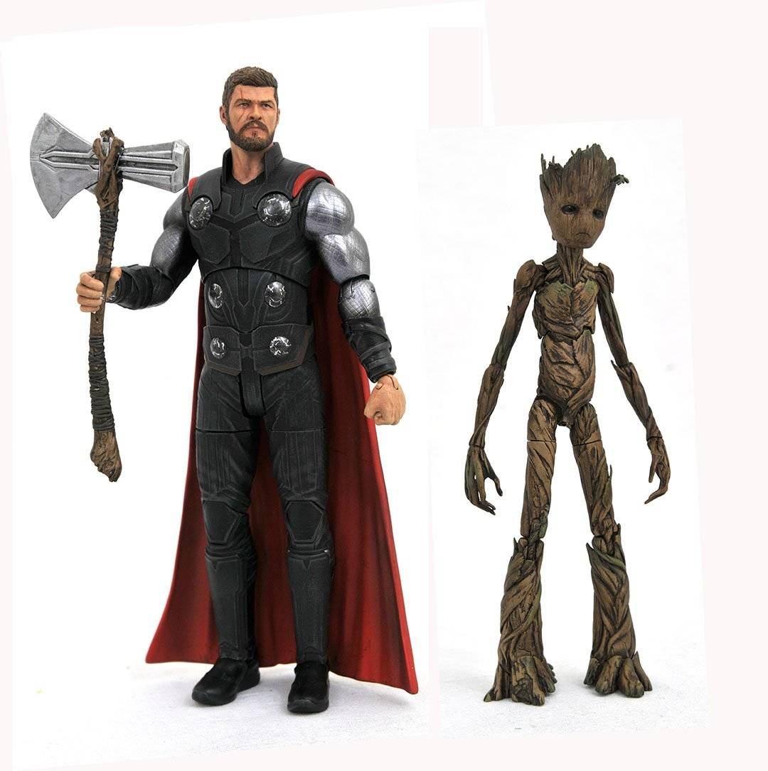 Marvel Select Avengers Infinity War Thor & Groot