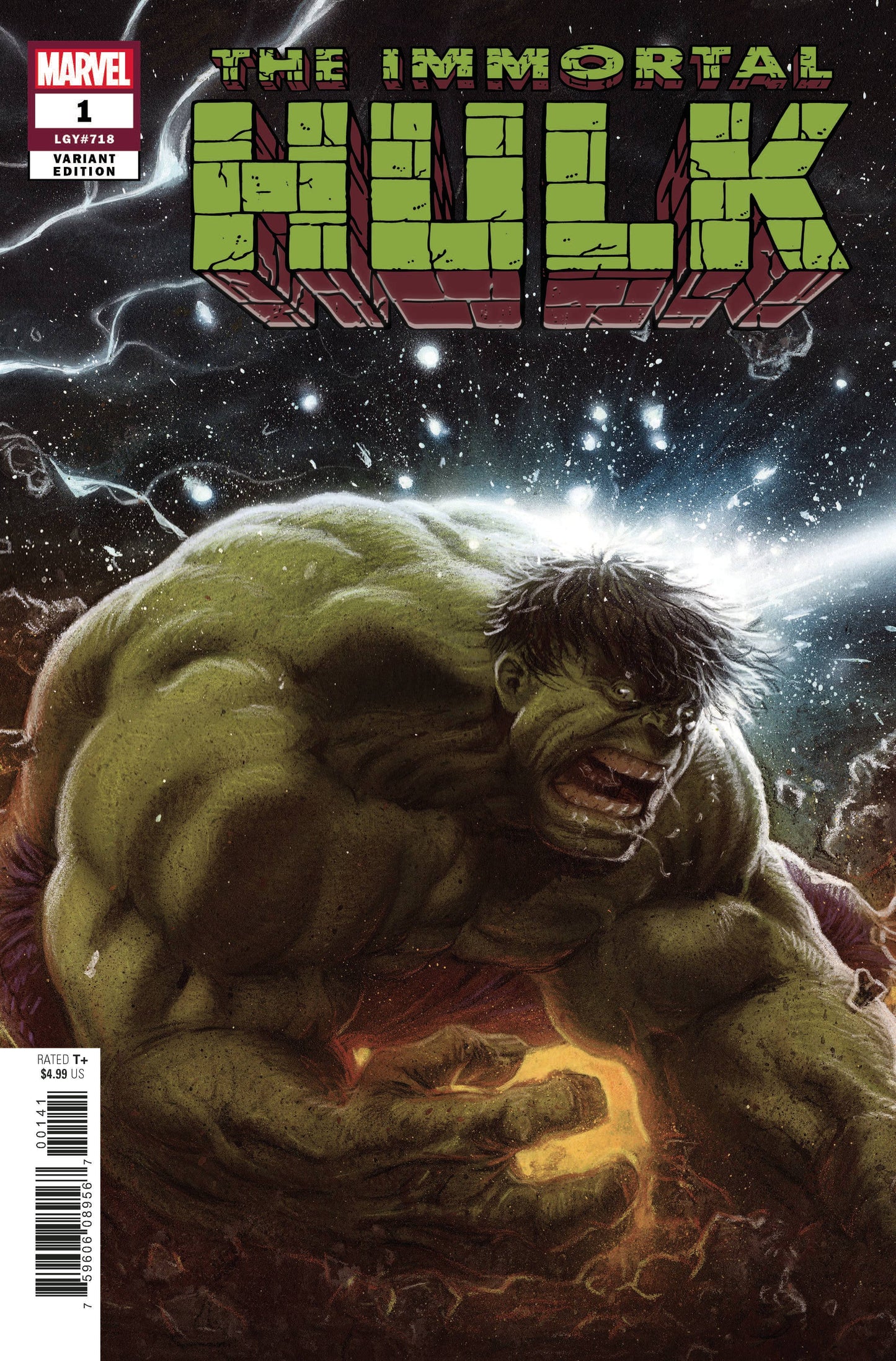 Immortal Hulk #1 Variant Edition (Andrews) [2018]