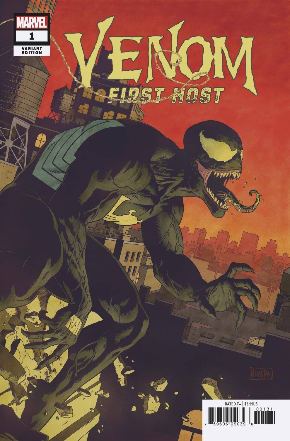 Venom: First Host #1 (of 5) Variant Edition (Rivera) [2018]