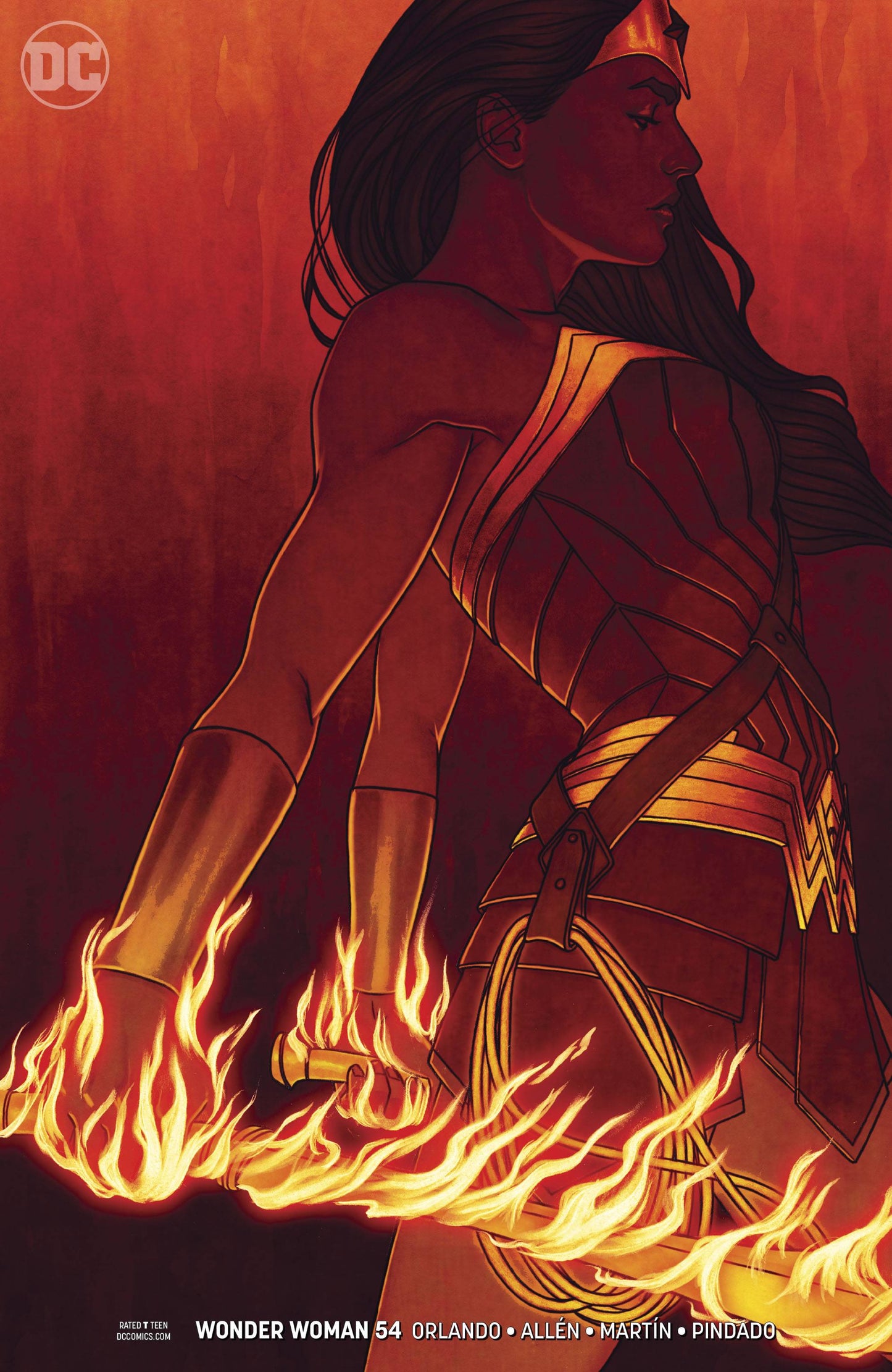 Wonder Woman #54 Variant Edition (Frison) [2018]