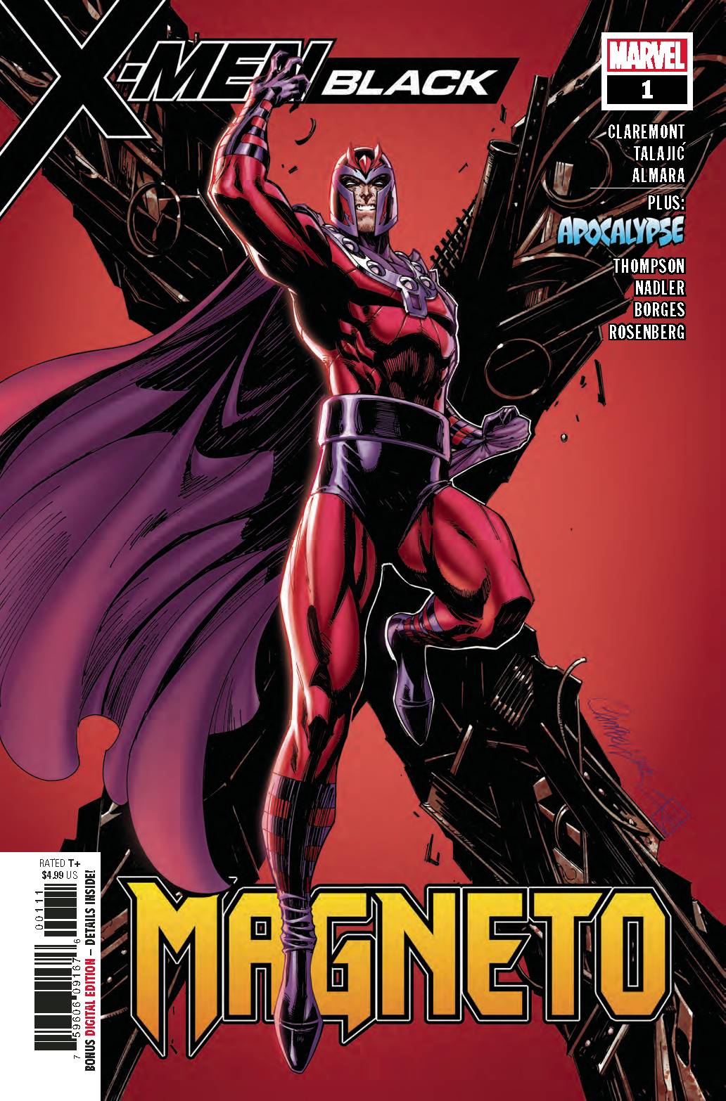 X-Men Black: Magneto #1 [2018]