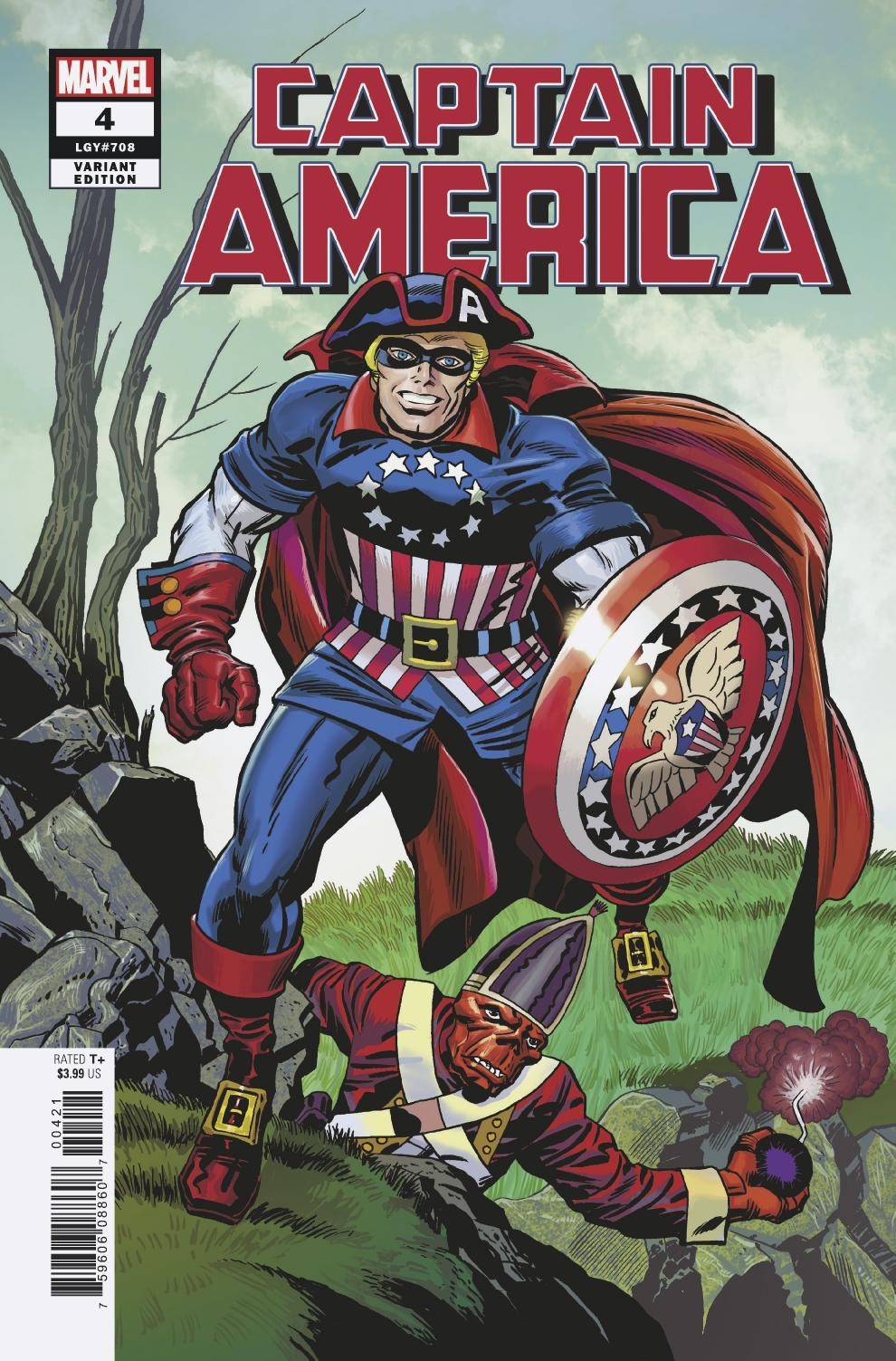 Captain America Vol.9 #04 Variant Edition (Kirby) [2018]