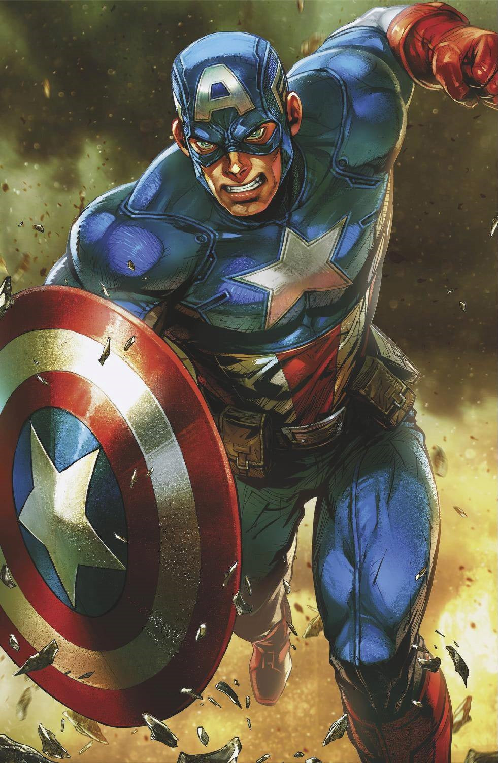 Captain America Vol.9 #04 Battle Lines Variant Edition (Lim) [2018]