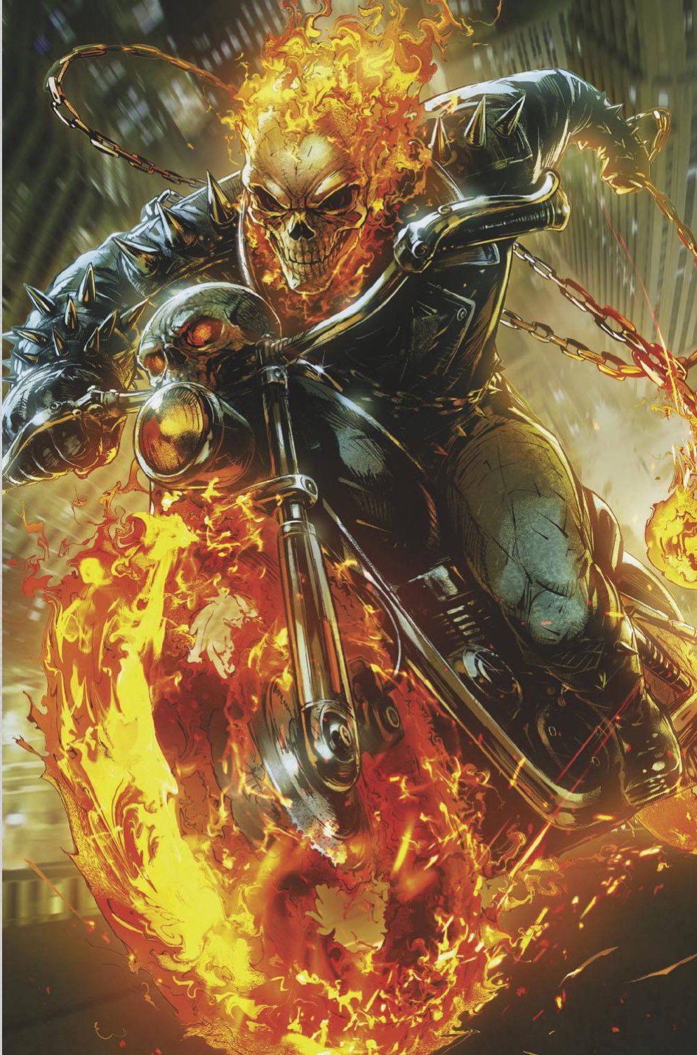 Cosmic Ghost Rider #4 Battle Lines Variant Edition (Max Lim) [2018]