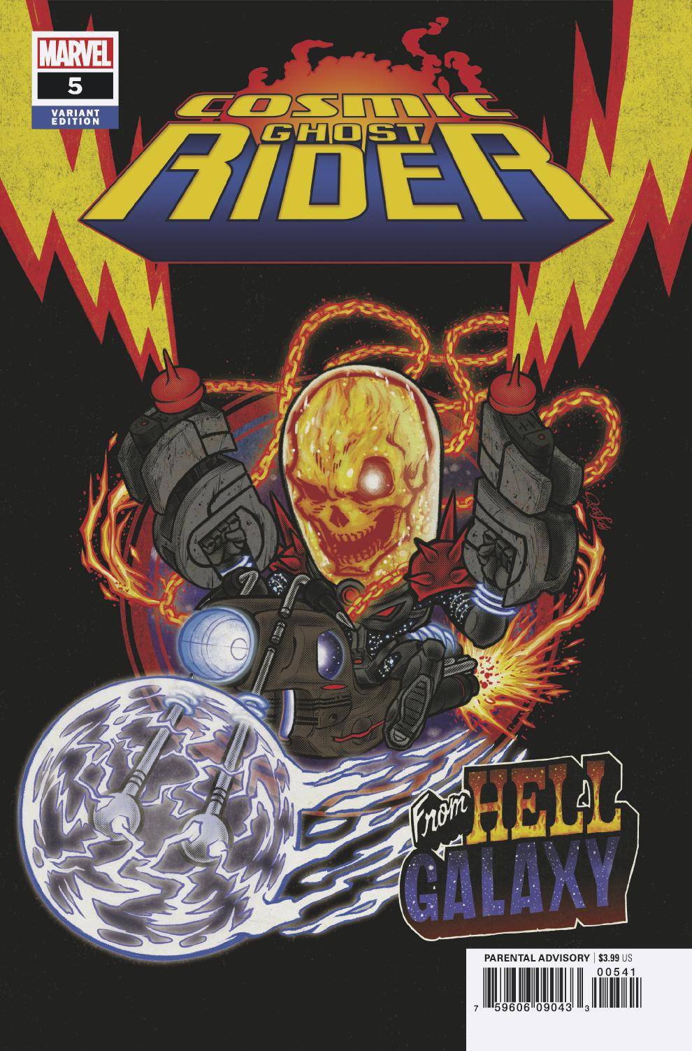 Cosmic Ghost Rider #5 (of 5) Variant Edition (Superlog) [2018]