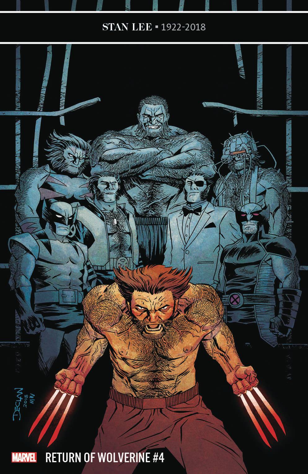 Return of Wolverine #4 Variant Edition (Shalvey) [2019]