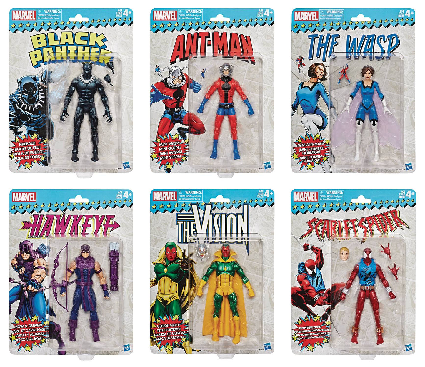 Marvel Legends Vintage Super Heroes Wave 2 (6 Figure Set)
