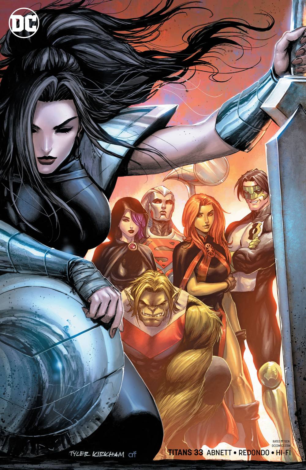 Titans #33 Variant Edition (Kirkham) [2019]
