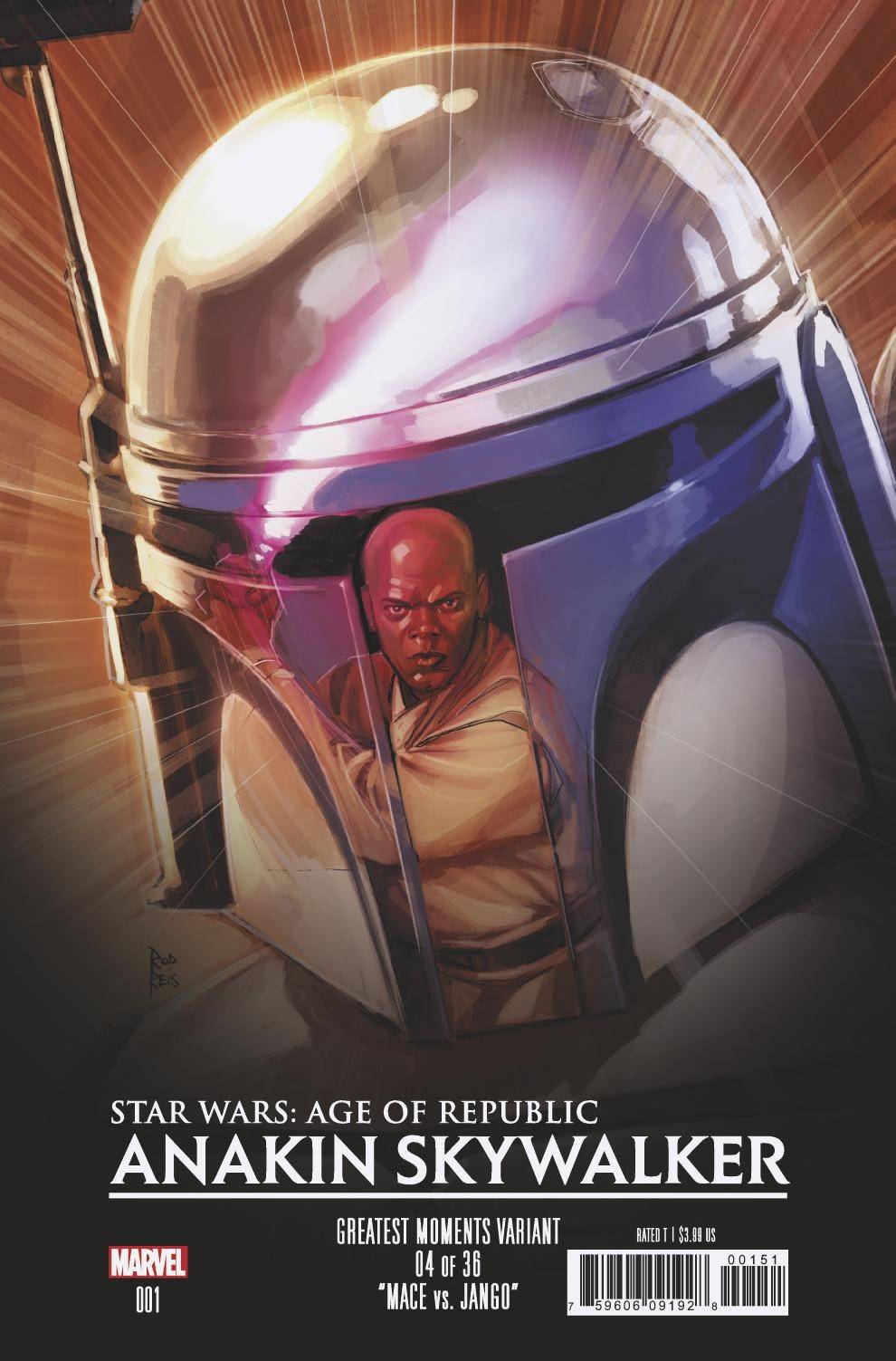 Star Wars Age of Republic: Anakin Skywalker #1 Variant Edition (Reis) [2019]