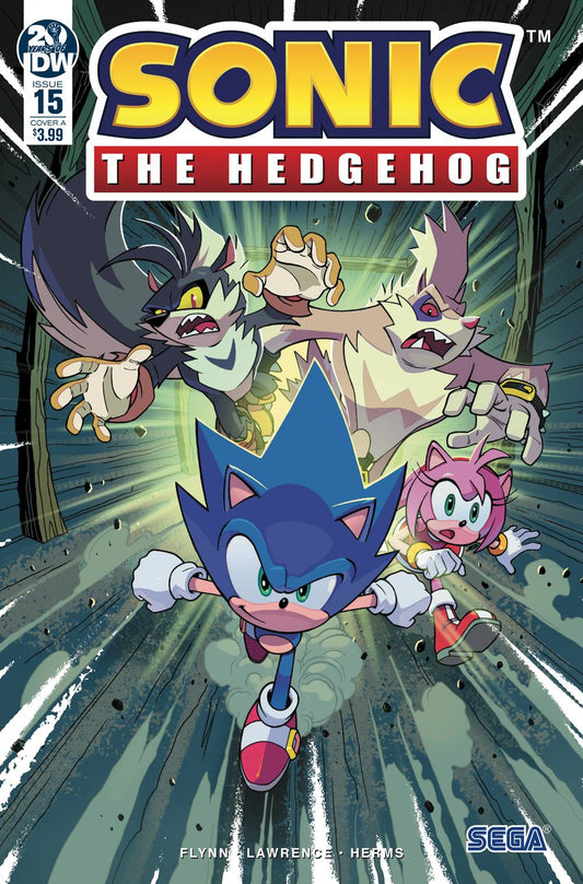 Sonic The Hedgehog #15 Cover A (Lawrence) [2019]