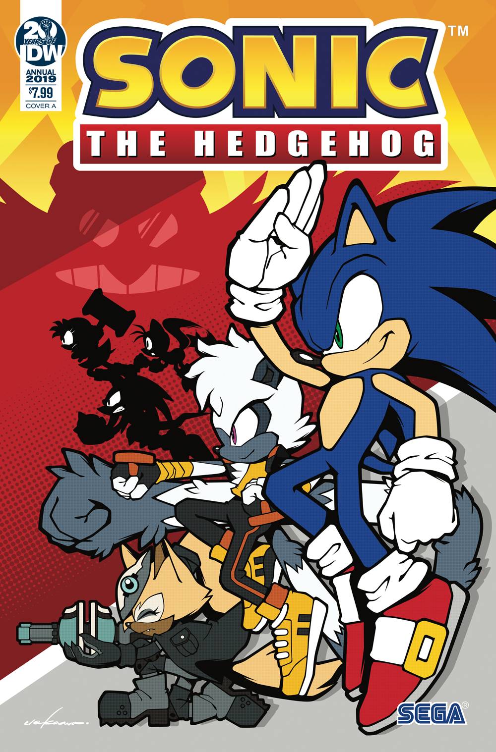 Sonic The Hedgehog Annual 2019 Cover A (Uekawa) [2019]