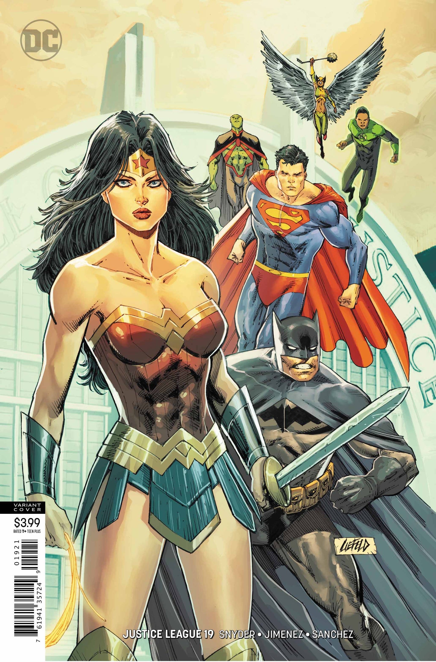 Justice League #19 Variant Edition (Liefeld) [2019]