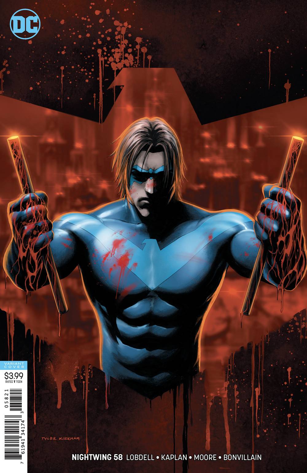 Nightwing #58 Variant Edition (Kirkham) [2019]