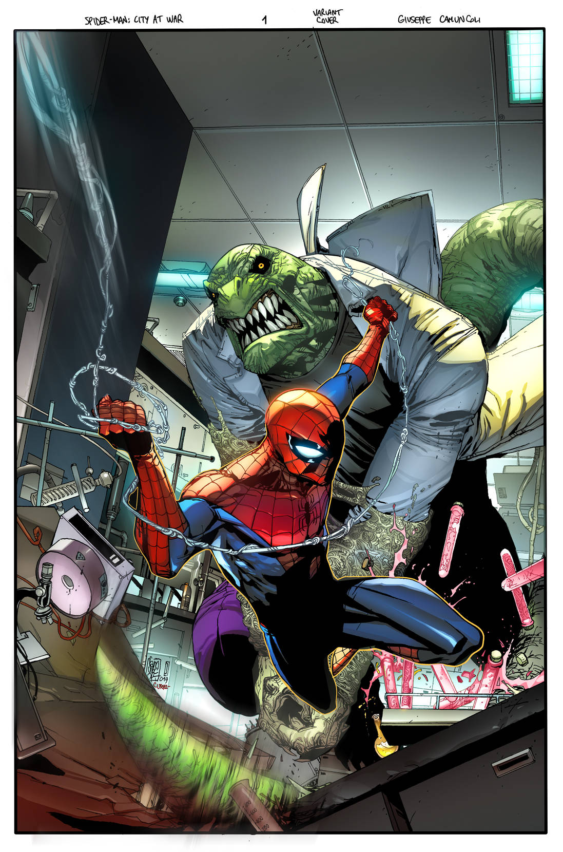 Spider-Man: City At War #1 (of 6) Variant Edition (Camuncoli) [2019]