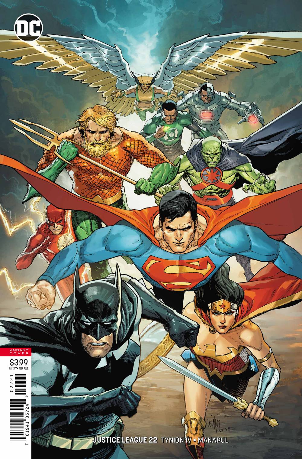 Justice League #22 Variant Edition (Yu) [2019]