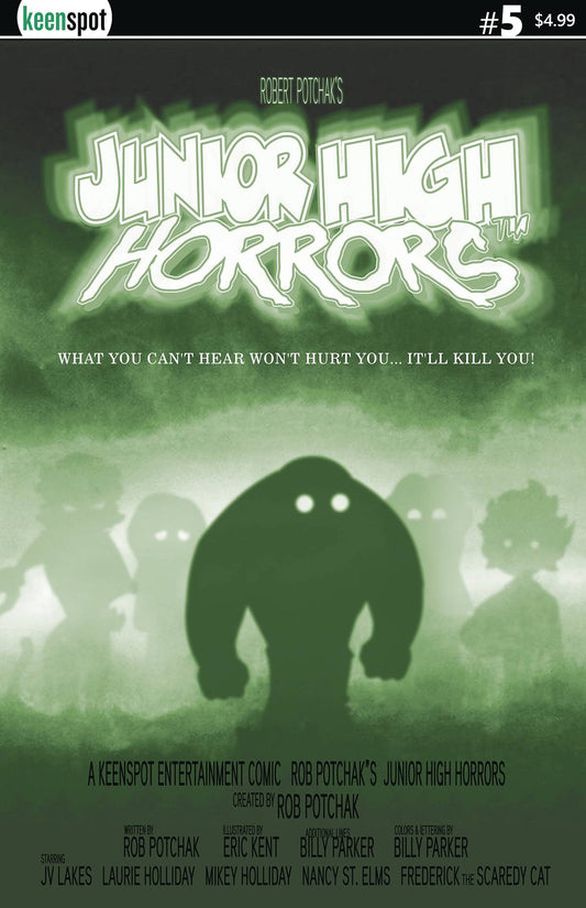 Junior High Horrors #5 Cover B (Parker) [2019]