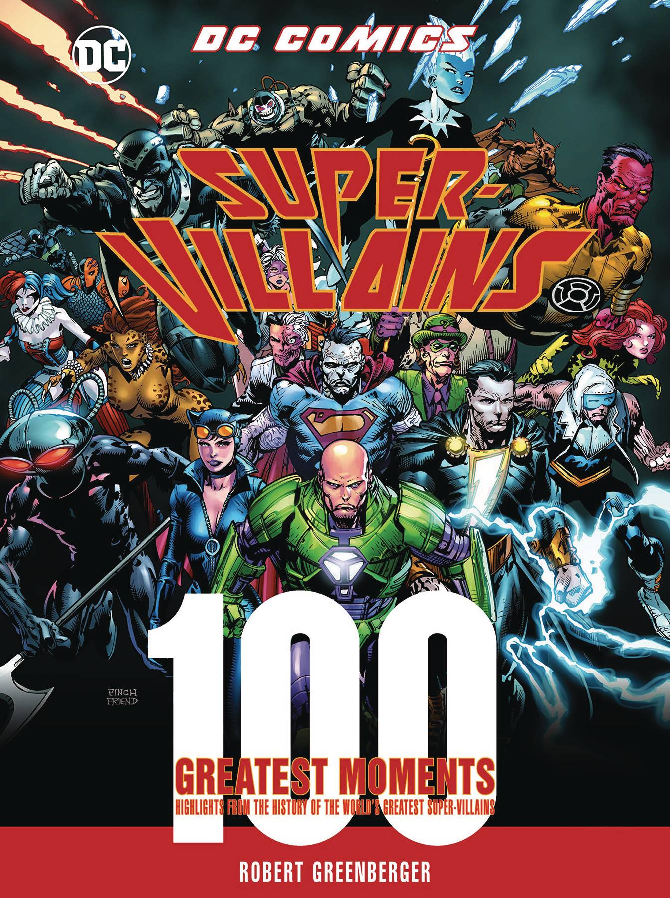 DC Comics Super Villains 100 Greatest Moments HC