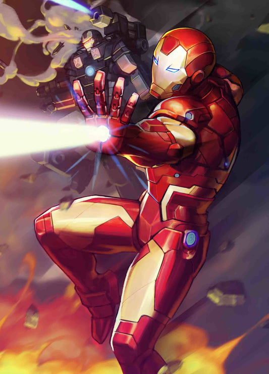 Tony Stark Iron Man #12 Battle Lines Variant Edition (Nexon) [2019]
