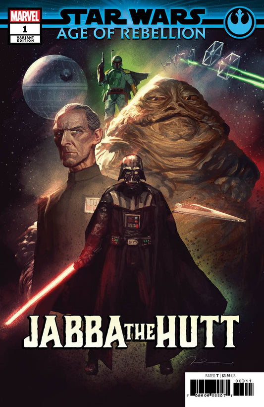 Star Wars Age of Rebellion: Jabba The Hutt #1 Variant Edition (Parel) [2019]